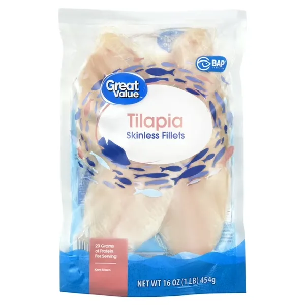 Frozen Tilapia Skinless